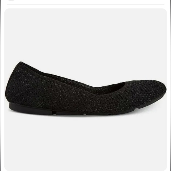 Alfani Step 'N Flex Tamii Knit Flats size 6.5 Black - Picture 2 of 7